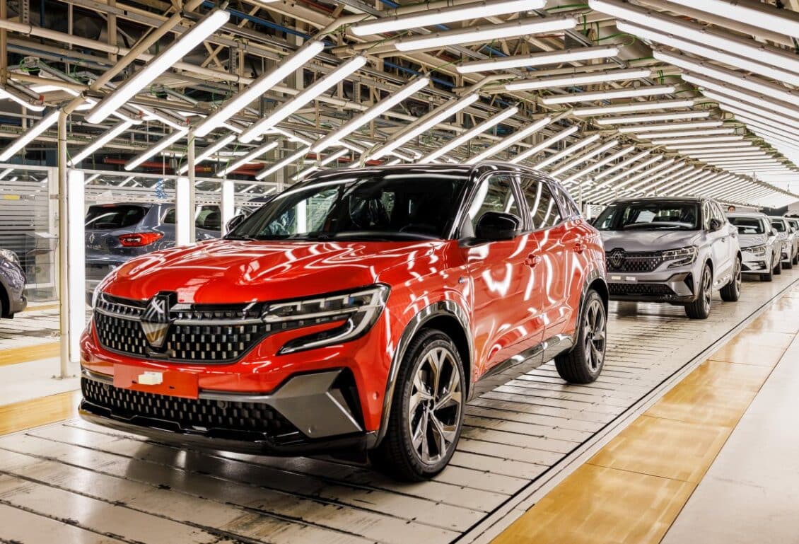 El Renault Austral arranca su producción en serie: «Made in Spain»