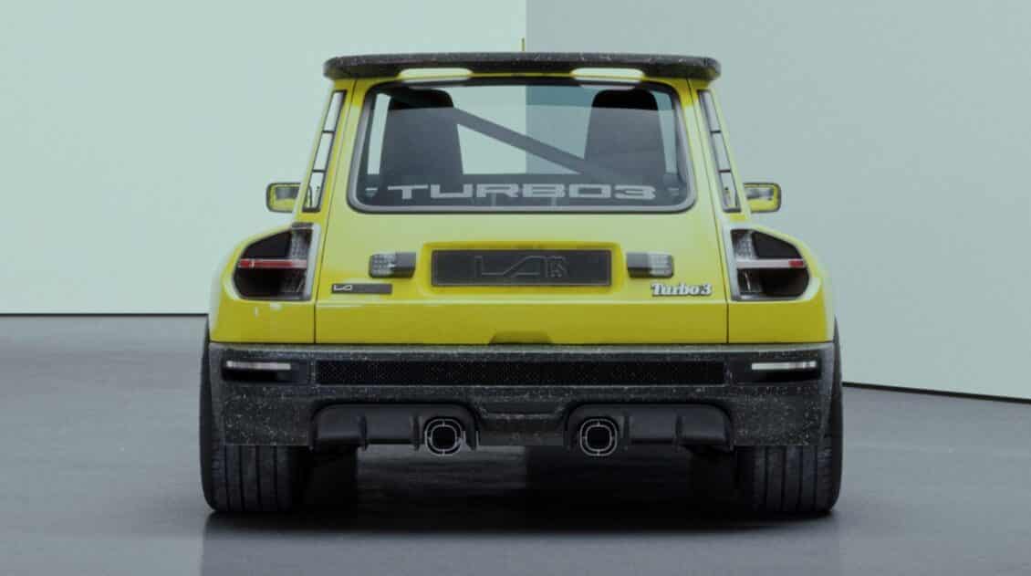 El Renault 5 Turbo 3 ahora más colorido y llamativo…