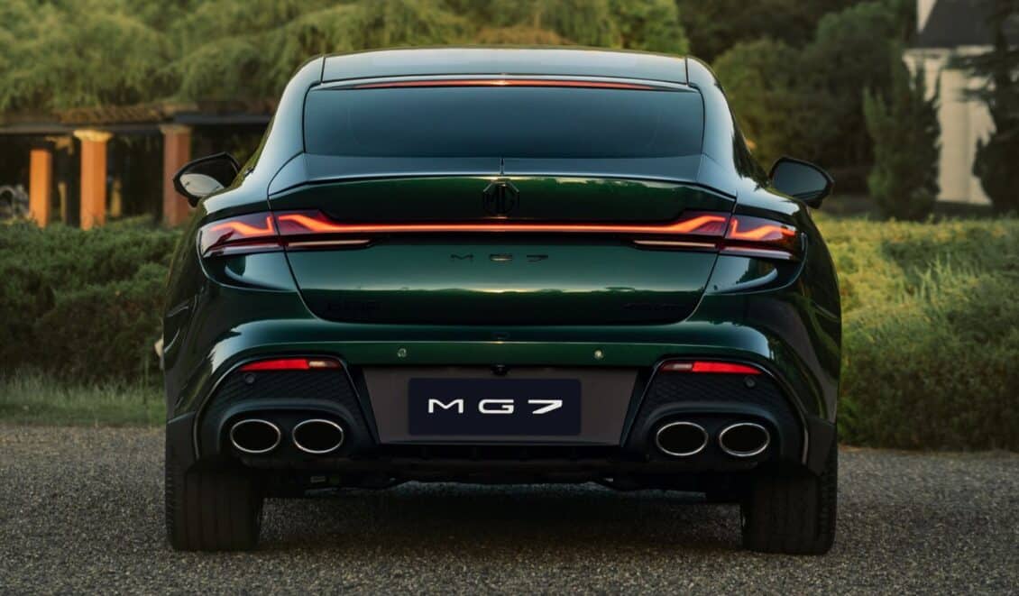 El MG7 debuta en China: Entre un Audi A5 y un A7 Sportback y con muchas de sus claves de diseño…