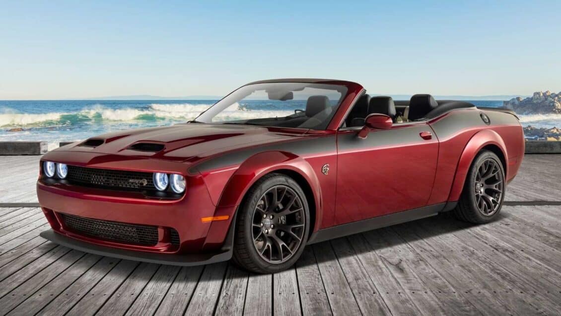 Dodge Challenger Convertible, una modificación carísima apta para caprichosos