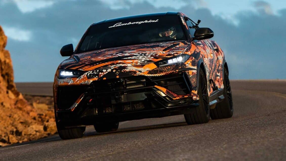 El Lamborghini Urus conquista el cronómetro de Pikes Peak