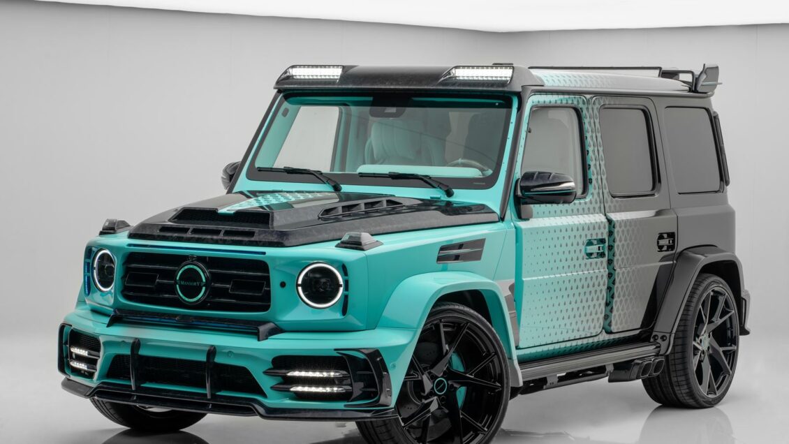 MANSORY nos muestra su última creación, un Mercedes Clase G con una pintura espectacular