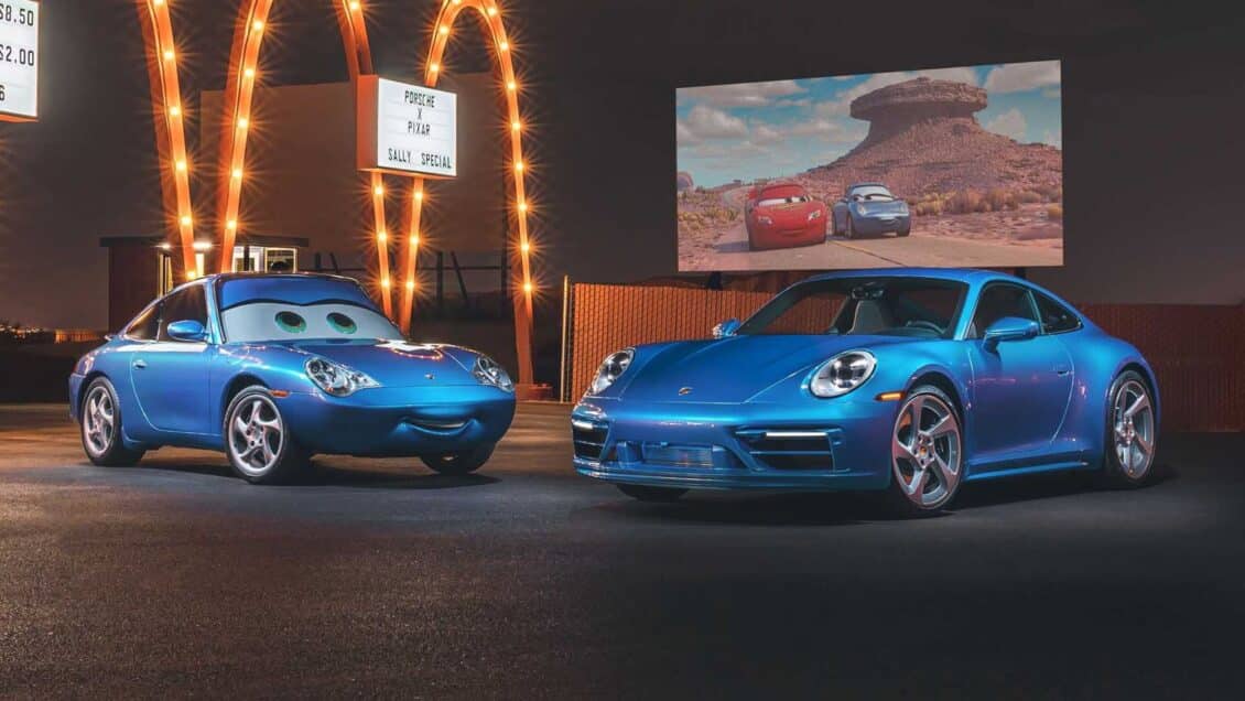 El Porsche 911 Sally Special es la mejor colaboración entre Pixar y la marca alemana