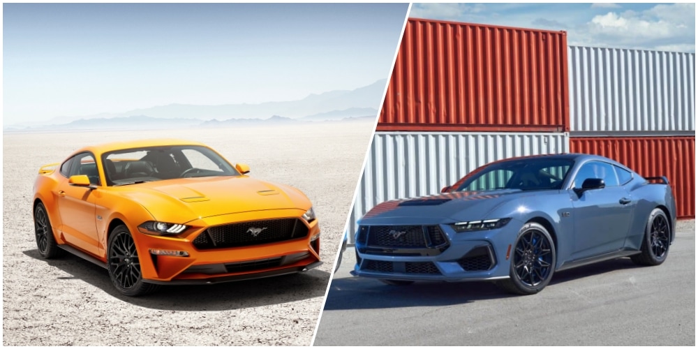 Comparación visual Ford Mustang 2024: ¿Qué te parecen los cambios?