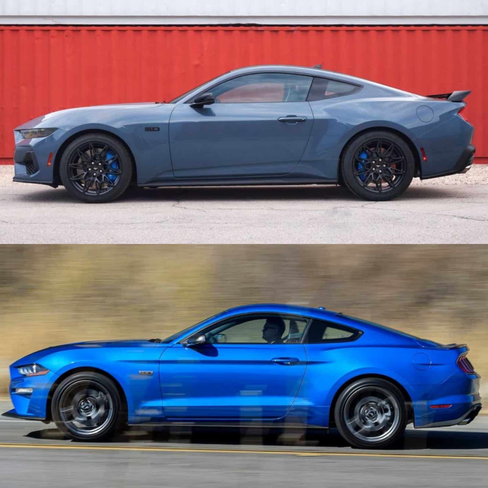 Comparativa visual Ford Mustang 2024 3 | Dealer On Fire