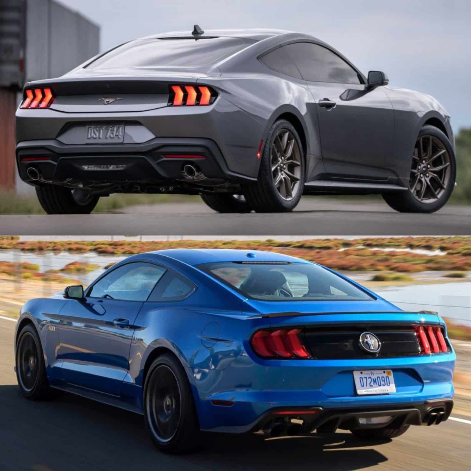 Comparativa visual Ford Mustang 2024 4 | Dealer On Fire