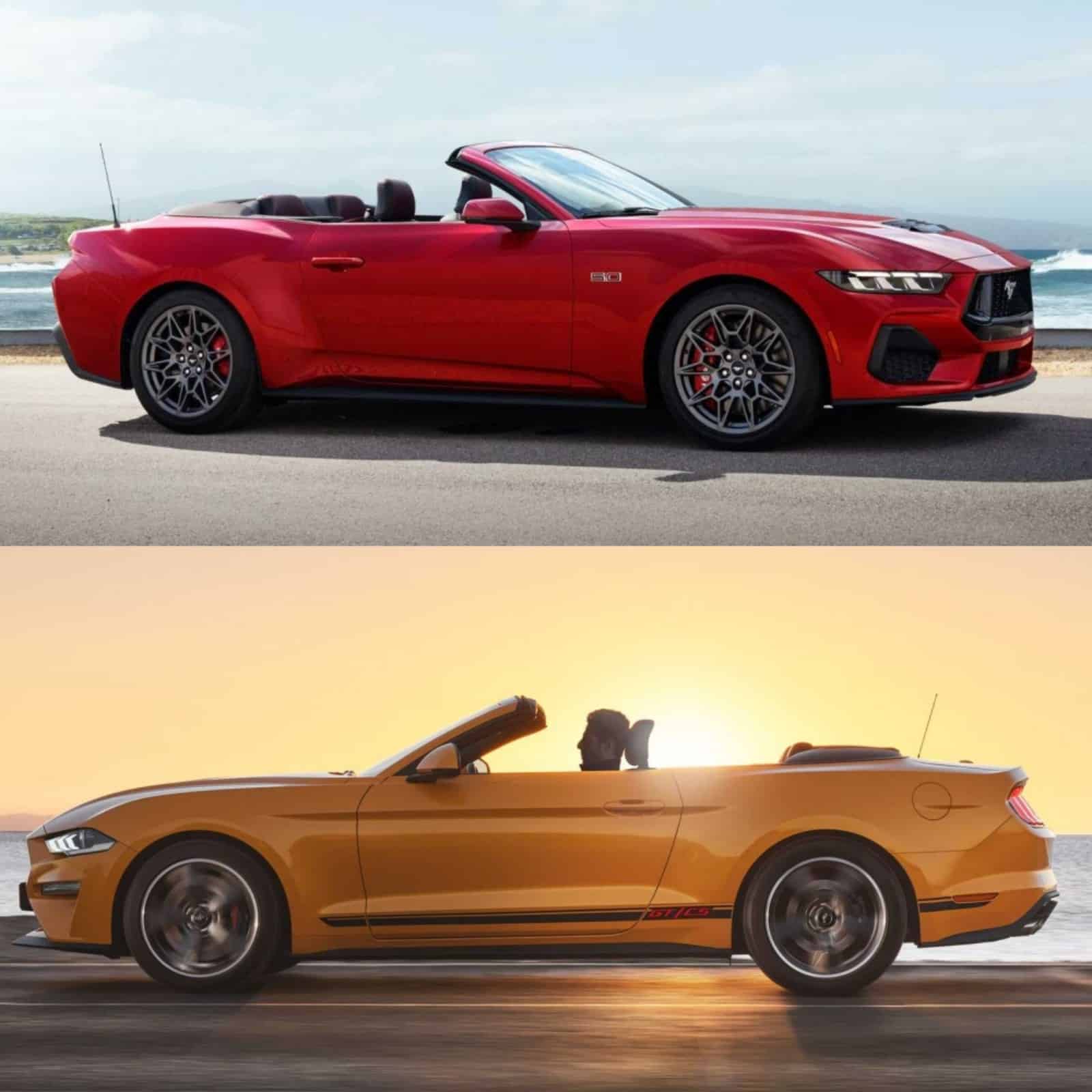Comparativa visual Ford Mustang 2024 5 | Dealer On Fire