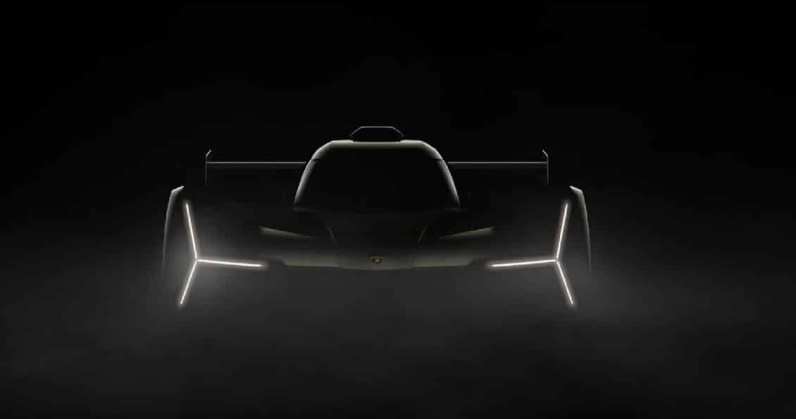 Lamborghini nos muestra su prototipo LMDh con motor biturbo de 8 cilindros a 90 grados