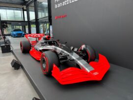 Audi nos presenta su proyecto en la Fórmula 1: imágenes en directo del monoplaza