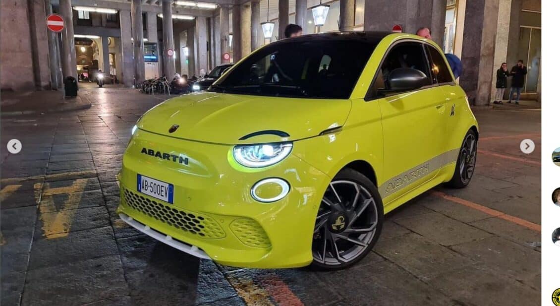 ¡Filtrado! Aquí tienes el Abarth 500 eléctrico en todo su esplendor