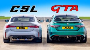 [Vídeo] BMW M4 CSL vs. Alfa Romeo Giulia GTA: ¿Eres de italianos o de alemanes?