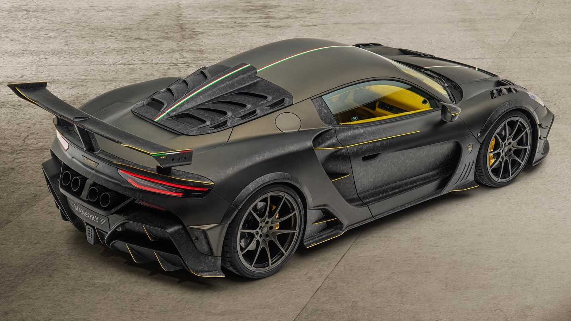 El Maserati MC20 de Mansory es una locura a base de fibra