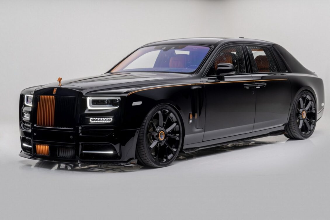 ¿Genialidad o aberración? Puedes opinar del Rolls-Royce Phantom de Mansory