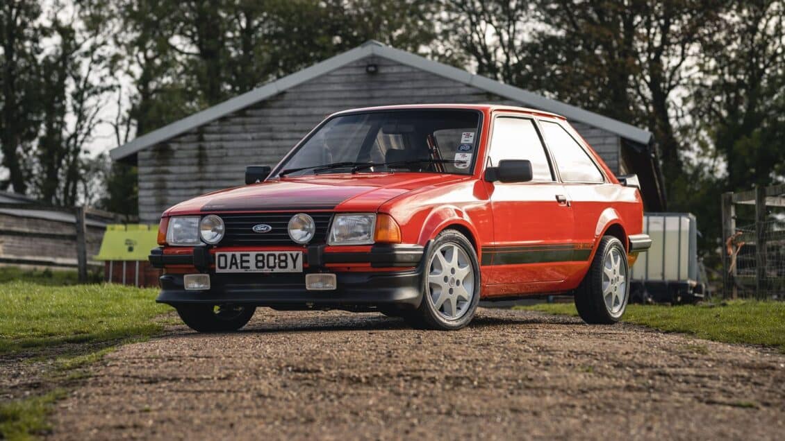 Ford Escort RS1600i MkIII, un juguete de la vieja escuela muy cotizado