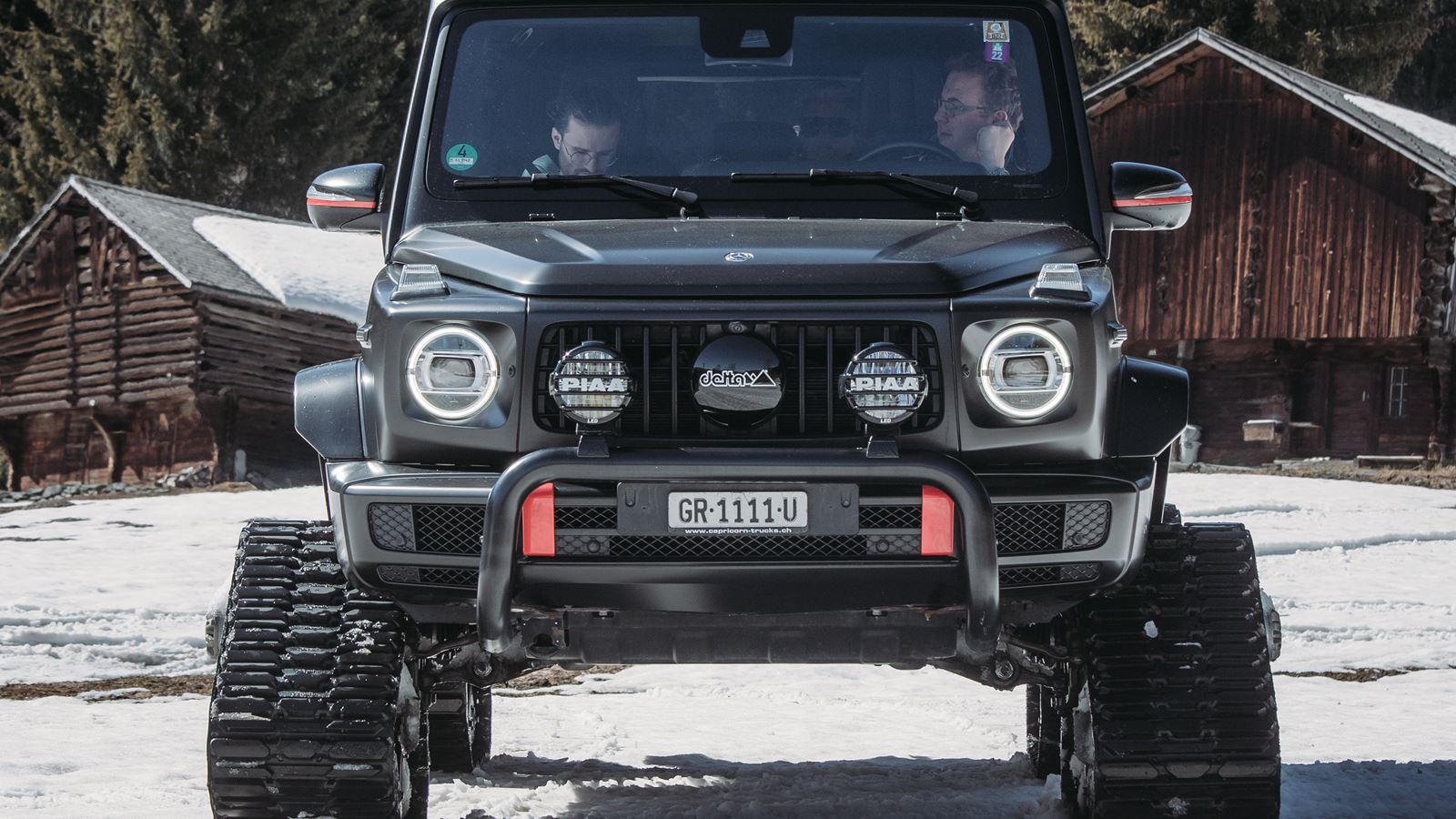 Mercedes G500 Caterpillar