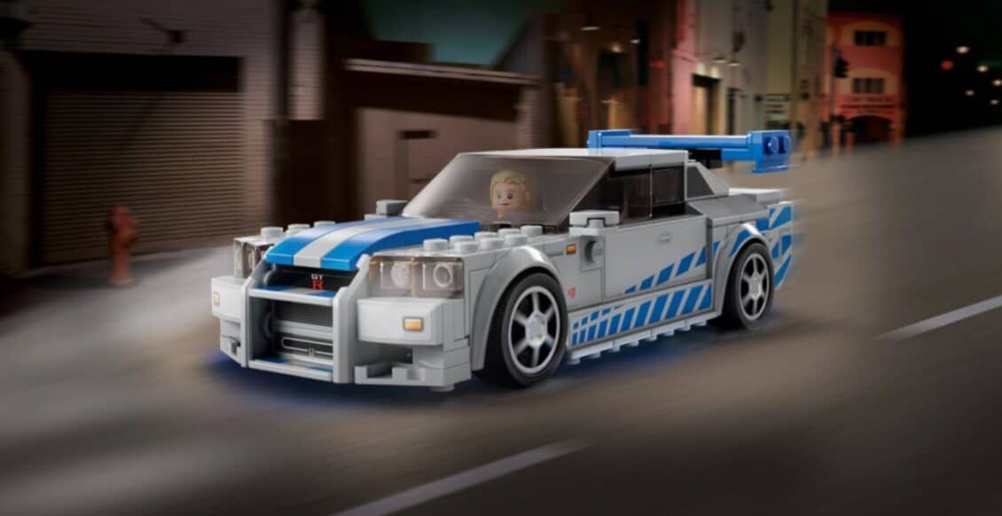 ¿Qué te parece este Nissan Skyline GT-R (R34) de LEGO?: llegará con un mini Brian O´Conner