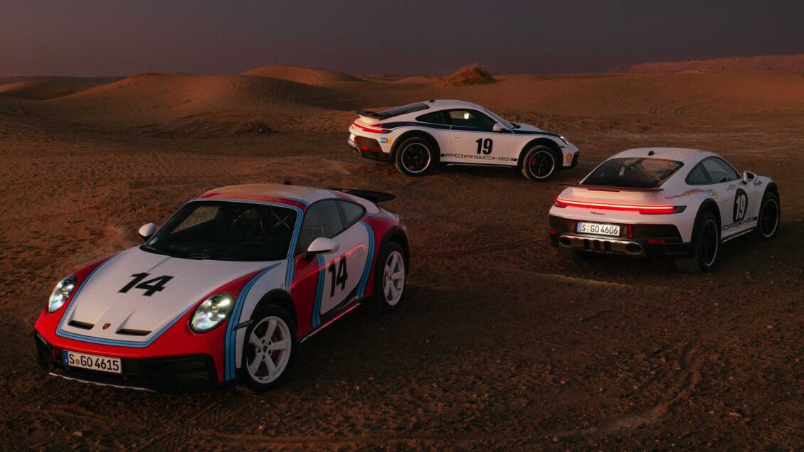 ¿Con cuál te quedas? Estas son las libreas con las que puedes elegir el Porsche Dakar
