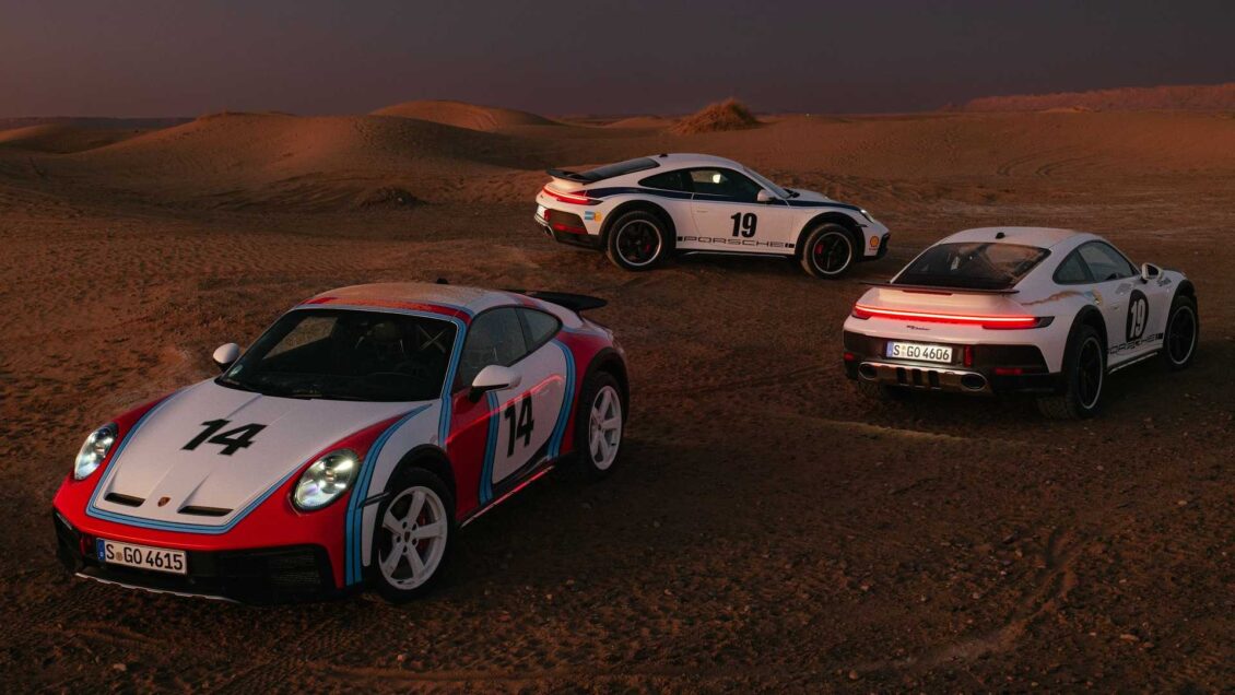 ¿Con cuál te quedas? Estas son las libreas con las que puedes elegir el Porsche Dakar