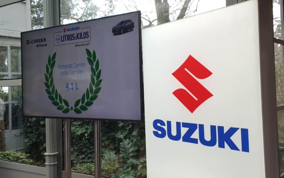 Nuevo récord en Suzuki Litros x Kilos: el evento solidario anual