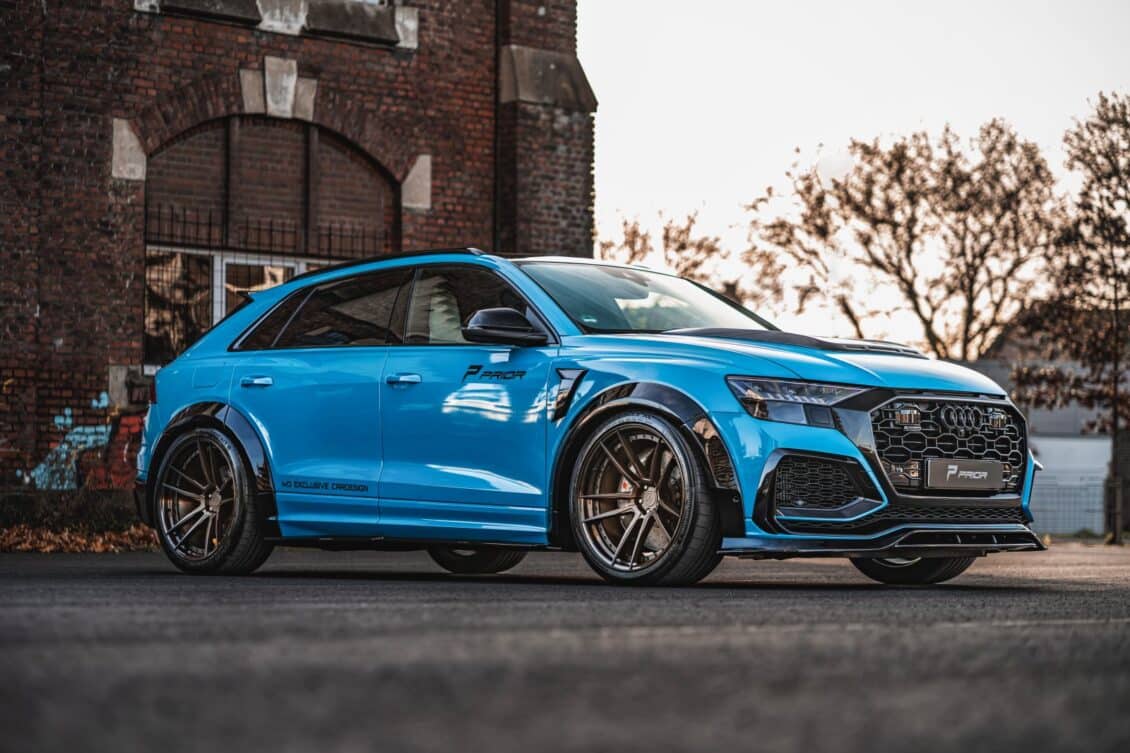 Con este salvaje Audi RS Q8 no vas a pasar desapercibido…