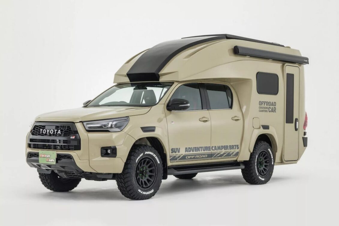 Este Toyota Hilux GR Sport camper es el compañero de aventuras ideal