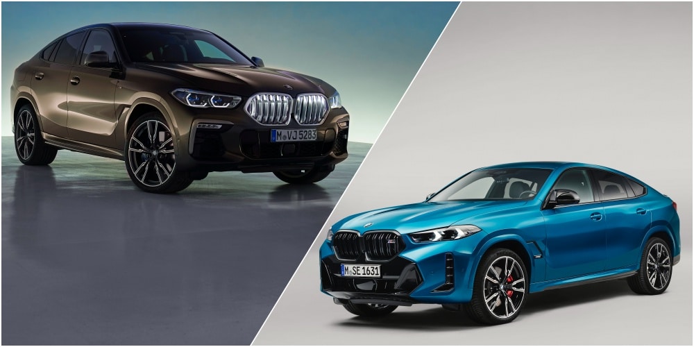 Comparación visual BMW X6 2024: el paquete M Sport de serie le sienta muy bien