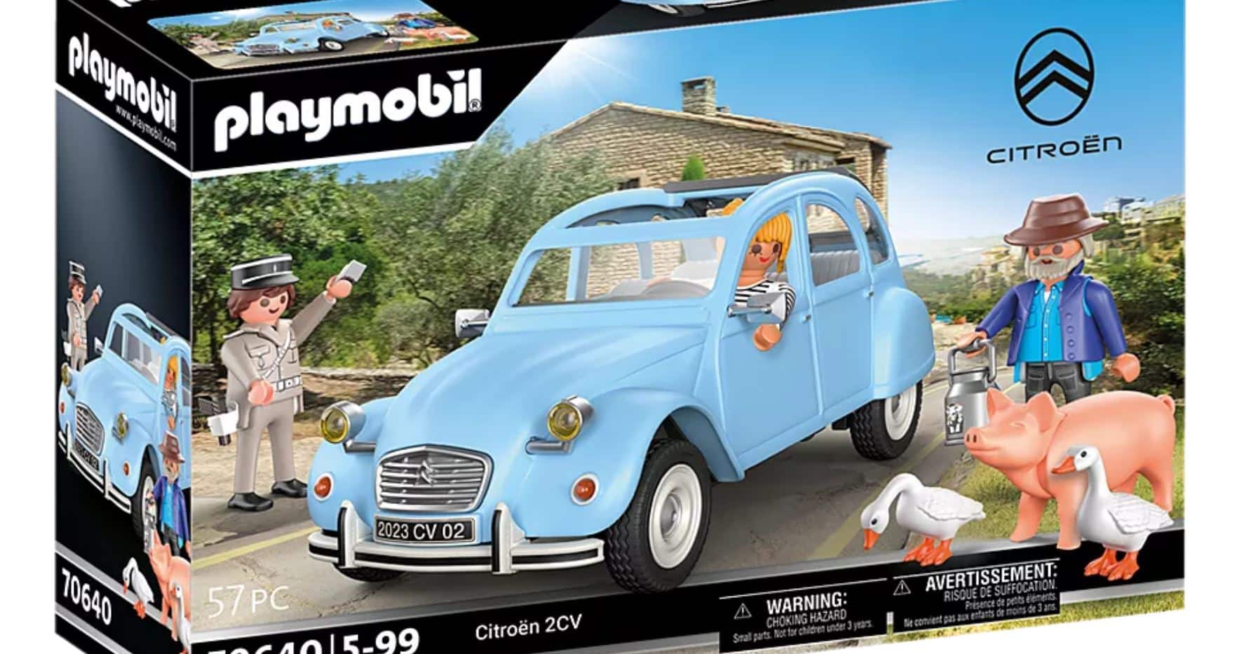 Citroën 2 CV de Playmobil