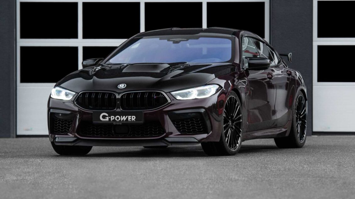 ¡Sublime! Casi 300 CV extra para el BMW M8 Gran Coupé de G-Power