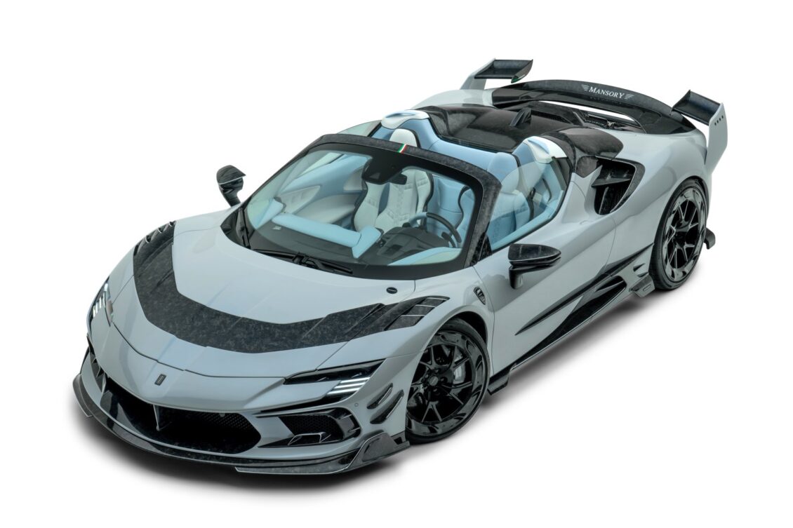 Mansory F9XX – Tempesta Celeste: pura extravagancia con 1.100 CV de potencia