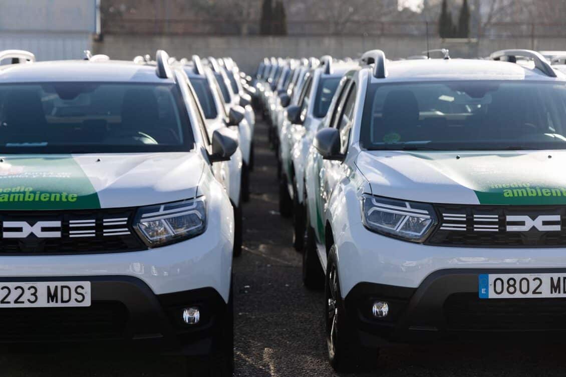 La Junta de Castilla y León suma 175 unidades del Dacia Duster a su flota