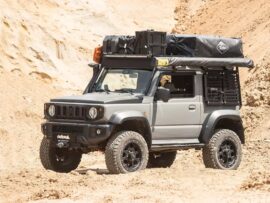 No busques más, este es el Suzuki Jimny ideal para irte de aventuras al desierto