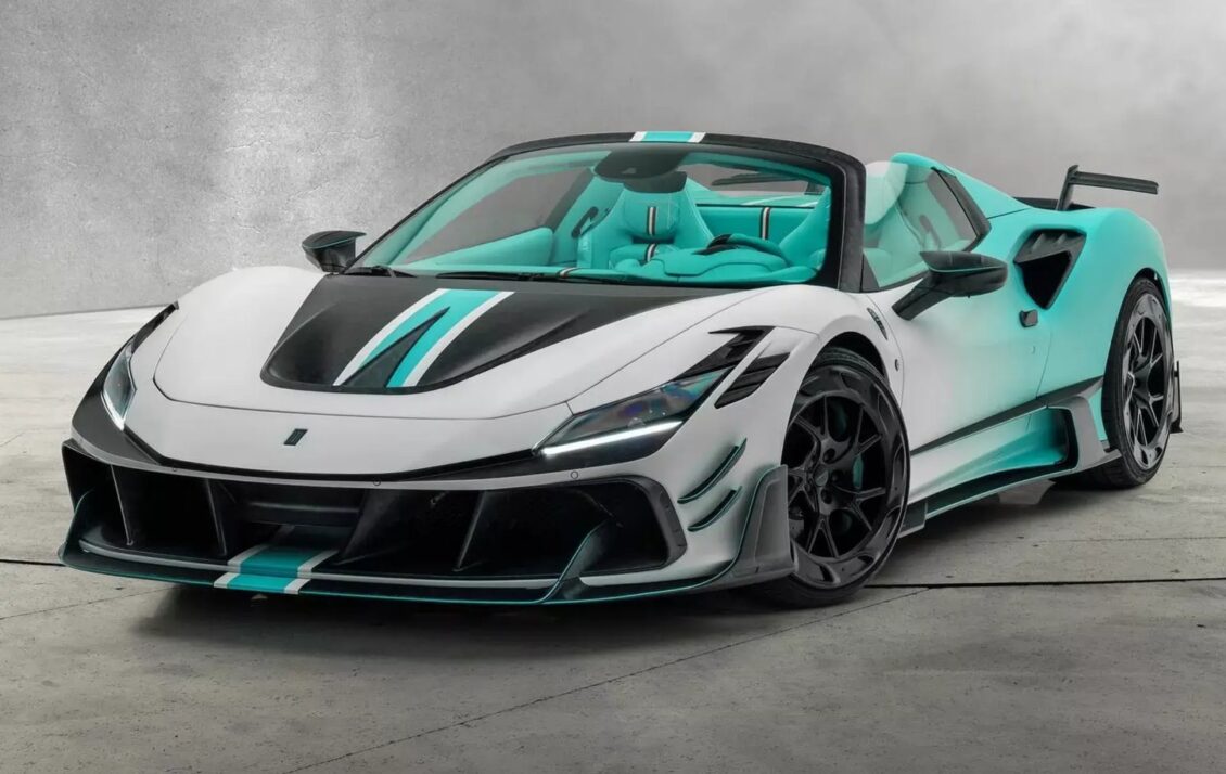 Mansory F8XX Tempesta Turchese: 880 CV y estética de infarto