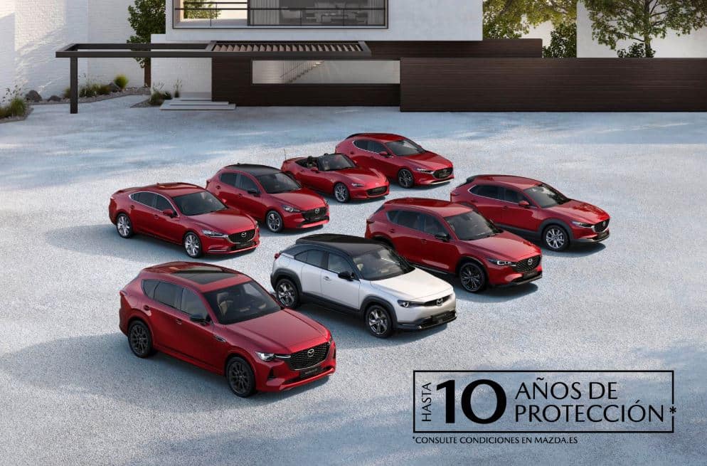 Ahora Mazda ofrece hasta 10 años de garantía y te explicamos el truco