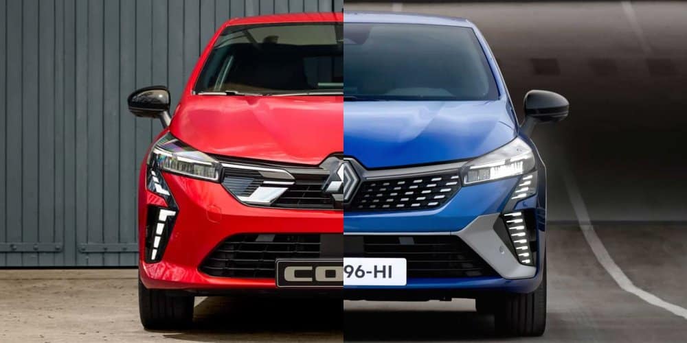 ¿Prefieres el Mitsubishi Colt o el Renault Clio?: así lucen las dos caras de esta moneda