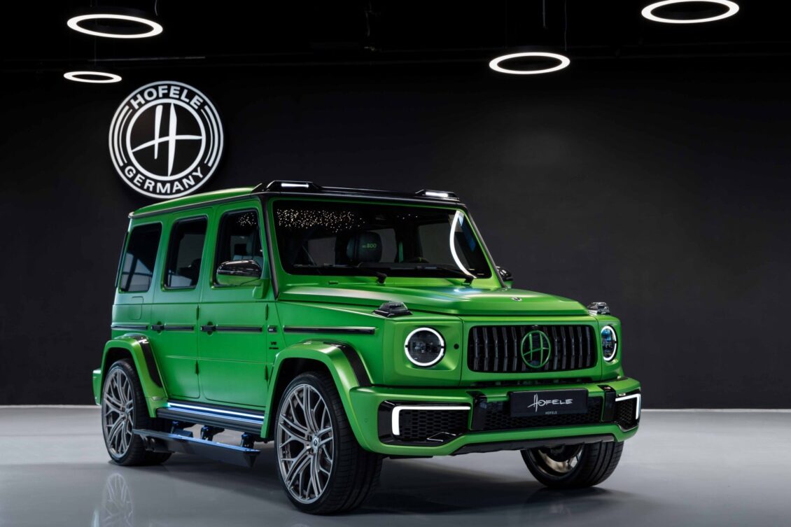 Este Mercedes-AMG G 63 con 800 CV de Hofele es el Hulk de los todoterrenos