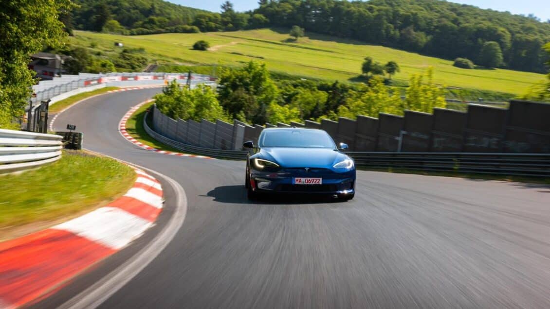 El Tesla Model S Plaid bate un nuevo récord en Nürburgring