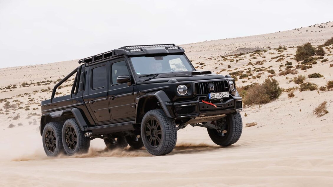 BRABUS XLP 6×6: dos Mercedes-AMG G 63 con tres ejes y 800 o 900 CV