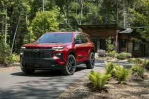 Chevrolet Traverse 2024: el popular SUV de siete plazas se renueva