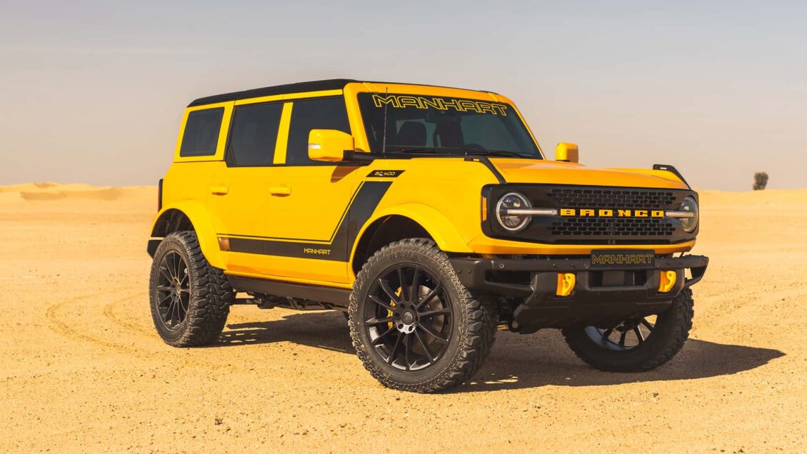 Manhart BC 400: solo 10 ejemplares del Ford Bronco con hasta 421 CV