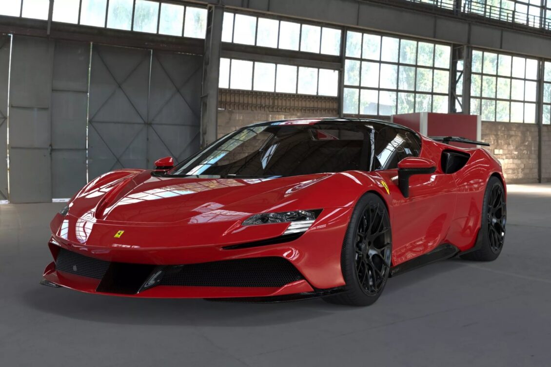 Hasta 1.118 CV para el Ferrari SF90 y diversas ‘chucherías’ en fibra de carbono
