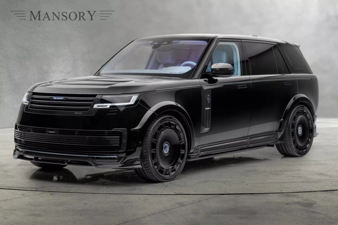 Mansory Heritage Range Rover SV LWB: lujo siniestro con 600 CV de potencia