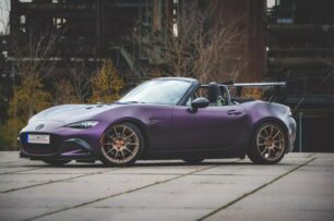 Este Mazda MX-5 listo para la pista te va a conquistar