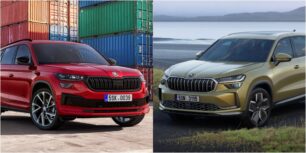 Comparación visual Škoda Kodiaq 2024: gran evolución para el SUV