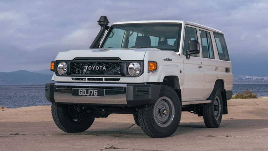 Así es el «nuevo» Toyota Land Cruiser GDJ76 que nace en Gibraltar para labores humanitarias