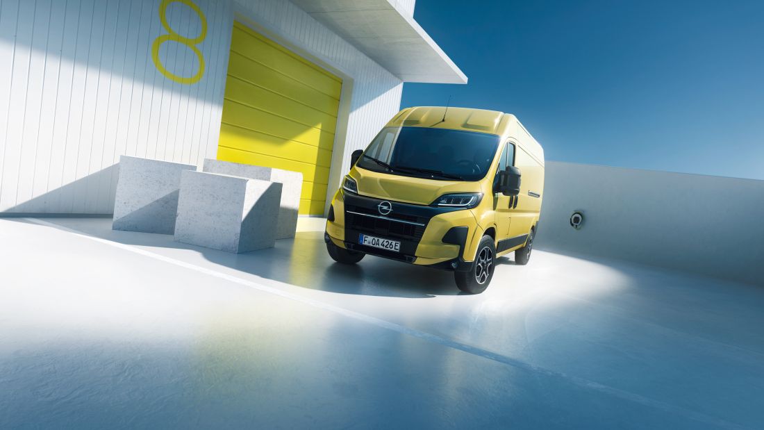 Nuevo Opel Movano-e, ahora con 270 CV de potencia