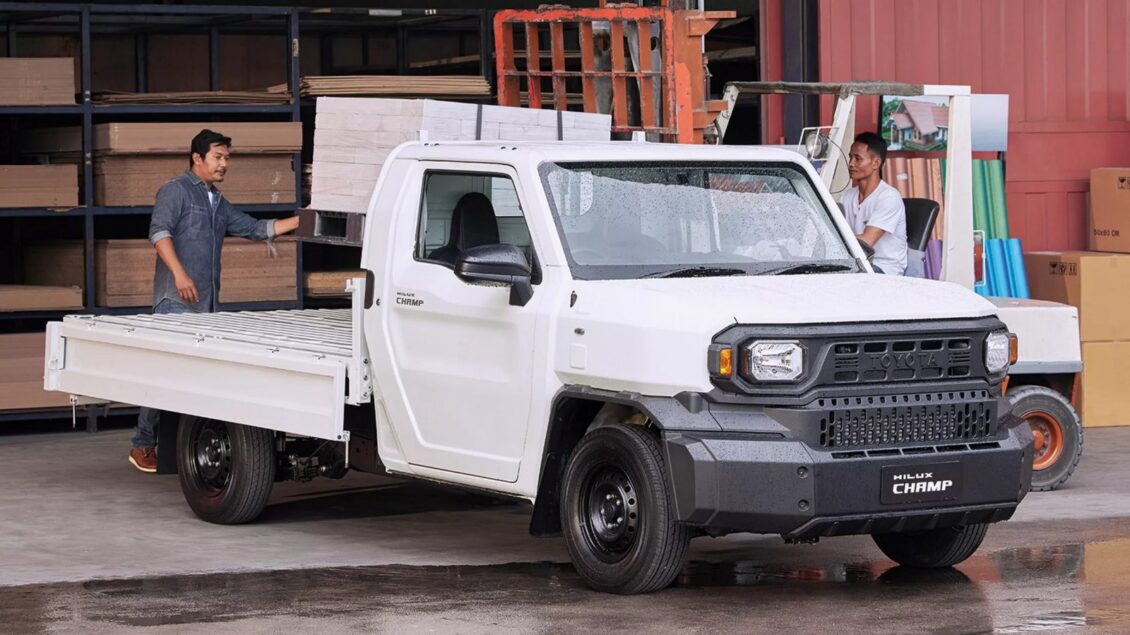 El Toyota Hilux Champ es un caballo de batalla polivalente y asequible