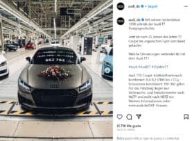 Sale de la línea de producción la última unidad de Audi TT
