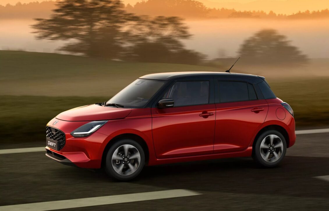 ¡Oficial! El Suzuki Swift 2024 hace su debut europeo con nuevo diseño y tecnología