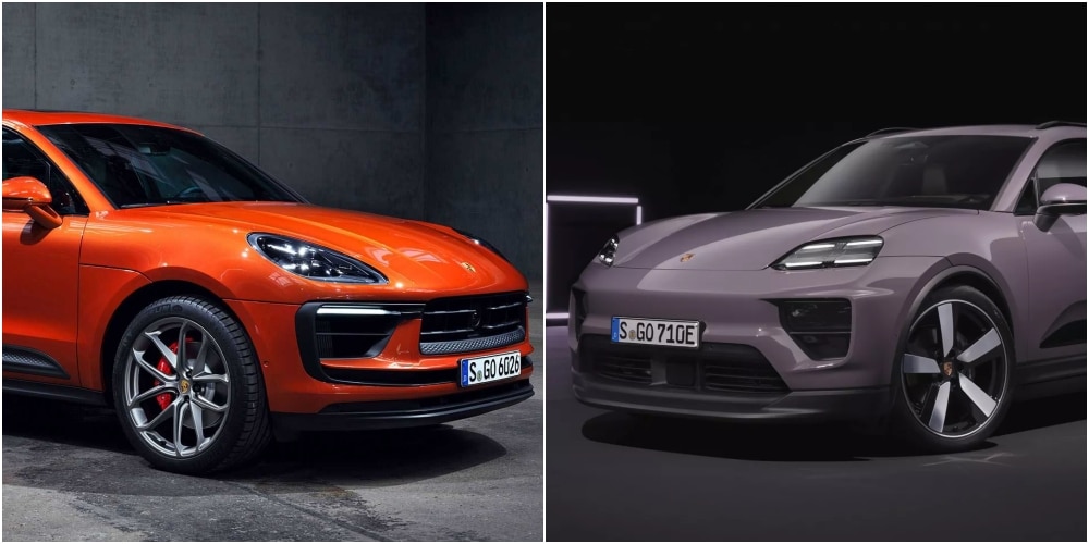 Comparación visual Porsche Macan 2024: profundos cambios y adiós a la combustión