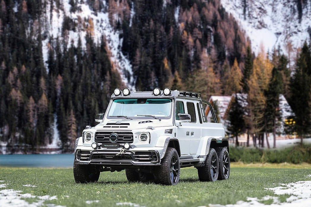 MANSORY Gronos 6×6 o lo que viene siendo la transformación de un Clase G a un 6×6